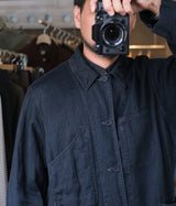 MAATEE&SONS "WORK JACKET LINEN Drunk"