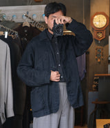MAATEE&SONS "WORK JACKET LINEN Drunk"