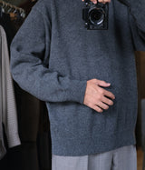 YOKO SAKAMOTO "Crew Neck Knit"
