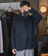 MAATEE&SONS "WORK JACKET LINEN Drunk"