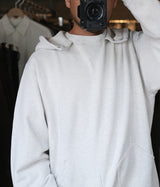 A.PRESSE 2026 Style2 "Vintage Attached Snap Hood Sweat Parka"