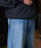 A.PRESSE 2026 Style2 "No.22 Washed Wide Denim Pants"