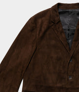 A.PRESSE 2026 Style2 "Suede Leather Tailored Jacket"