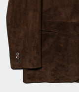 A.PRESSE 2026 Style2 "Suede Leather Tailored Jacket"