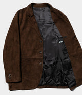 A.PRESSE 2026 Style2 "Suede Leather Tailored Jacket"