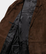 A.PRESSE 2026 Style2 "Suede Leather Tailored Jacket"