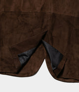 A.PRESSE 2026 Style2 "Suede Leather Tailored Jacket"