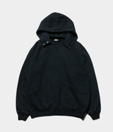 A.PRESSE 2026 Style2 "Vintage Attached Snap Hood Sweat Parka"