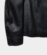 YOKE 26AW "Calf Nappa Leather Minimal Blouson"