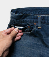 A.PRESSE 2026 Style2 "Vintage Washed Straight Denim Pants"