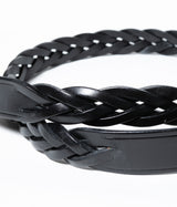 TORY LEATHER "1 1/4 Long tip braided belt"