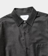 SSSTEIN 26AW "EXTRA FINE WOOL OVERSIZED REGULAR COLLAR SHIRT"