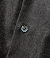 SSSTEIN 26AW "EXTRA FINE WOOL OVERSIZED REGULAR COLLAR SHIRT"