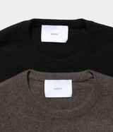 SSSTEIN 26AW "EXTRA FINE WOOL KNIT CREW NECK LS"