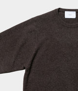 SSSTEIN 26AW "EXTRA FINE WOOL KNIT CREW NECK LS"
