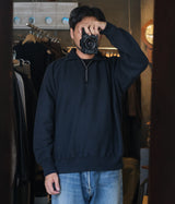 A.PRESSE 2026 Style2 "Vintage Half Zip Sweatshirt"