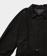 SSSTEIN 26AW "WOOL CASHMERE RAGLAN SLEEVE BALMACAAN COAT"