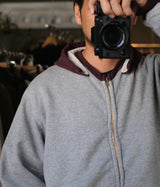 A.PRESSE 2026 Style2 "Vintage Attached Hood Zip Parka"