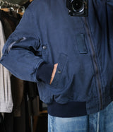 A.PRESSE 2026 Style2 "Vintage Silk B-15C Flight Jacket"