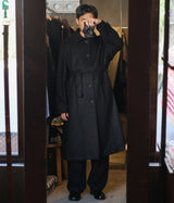 SSSTEIN 26AW "WOOL MELTON OVERSIZED INVESTIGATED COAT"
