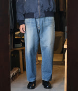 A.PRESSE 2026 Style2 "No.22 Washed Wide Denim Pants"