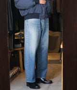 A.PRESSE 2026 Style2 "No.22 Washed Wide Denim Pants"