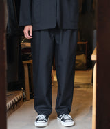 STILL BY HAND "PT01263" Relaxed 2-Pleat Pants