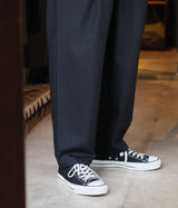 STILL BY HAND "PT01263" Relaxed 2-Pleat Pants