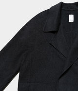 seya. "DOUBLE FACE COAT/SILK BLENDED MERINO WOOL"