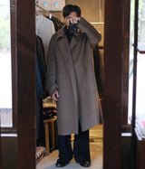 seya. "DOUBLE FACE COAT/UNDYED YAK"