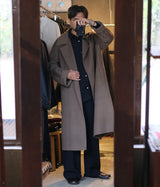 seya. "DOUBLE FACE COAT/UNDYED YAK"