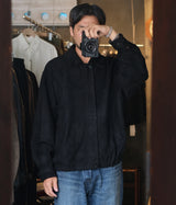 SSSTEIN 26AW "GOAT SUEDE ZIP JACKET"