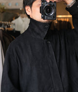 SSSTEIN 26AW "GOAT SUEDE ZIP JACKET"