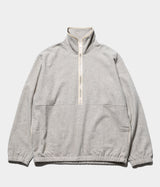 YOKE 26AW "Wool Cashmere Fleece Half Zip Pullover"