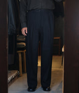 YOKO SAKAMOTO "DOUBLE PLEATED TROUSERS"