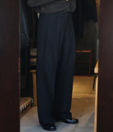 YOKO SAKAMOTO "DOUBLE PLEATED TROUSERS"