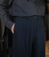 YOKO SAKAMOTO "DOUBLE PLEATED TROUSERS"