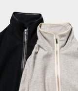YOKE 26AW "Wool Cashmere Fleece Half Zip Pullover"