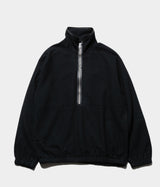 YOKE 26AW "Wool Cashmere Fleece Half Zip Pullover"