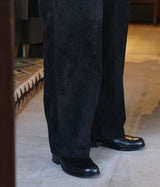 STILL BY HAND "PT03263" Corduroy straight pants