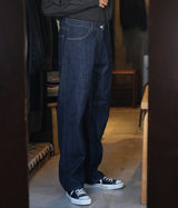 STILL BY HAND "DN0193" 5pocket denim pants