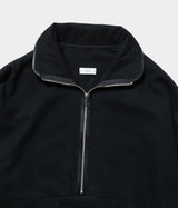 YOKE 26AW "Wool Cashmere Fleece Half Zip Pullover"
