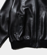 A.PRESSE 2026 Style2 "Leather Harrington Jacket"