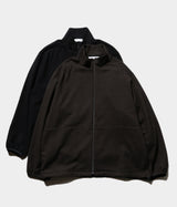 STILL BY HAND "BL04263" Cashmere mixed high neck blouson