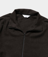STILL BY HAND "BL04263" Cashmere mixed high neck blouson
