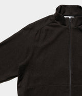 STILL BY HAND "BL04263" Cashmere mixed high neck blouson