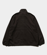STILL BY HAND "BL04263" Cashmere mixed high neck blouson