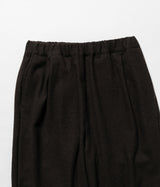 STILL BY HAND "PT04263" Cashmere mixed easy pants