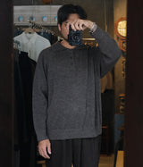 STILL BY HAND "KN07263" Wool mohair 10G pullover