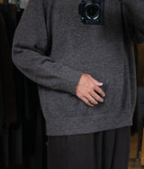 STILL BY HAND "KN07263" Wool mohair 10G pullover